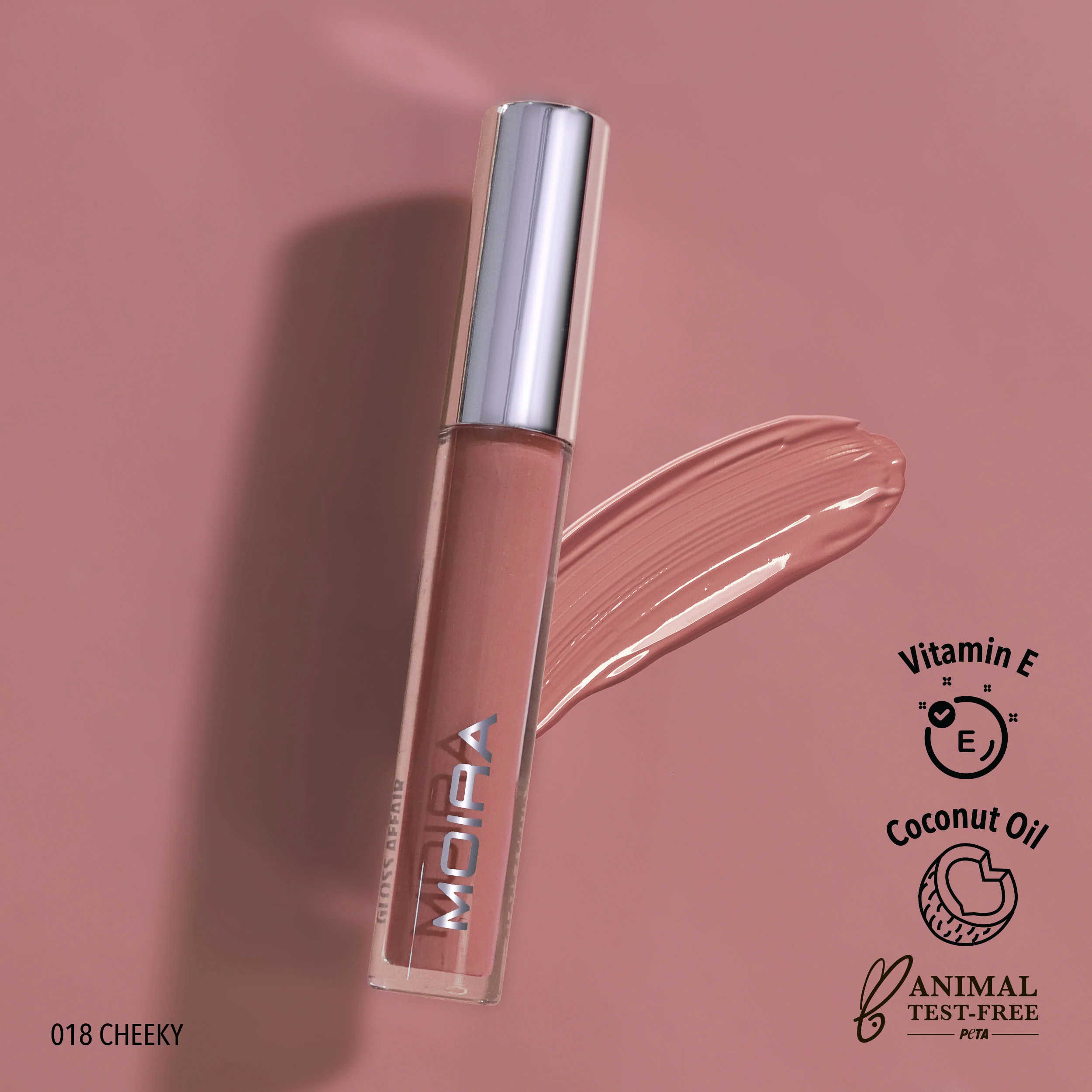 Gloss Affair Lip Gloss (018, Cheeky) - Image 8