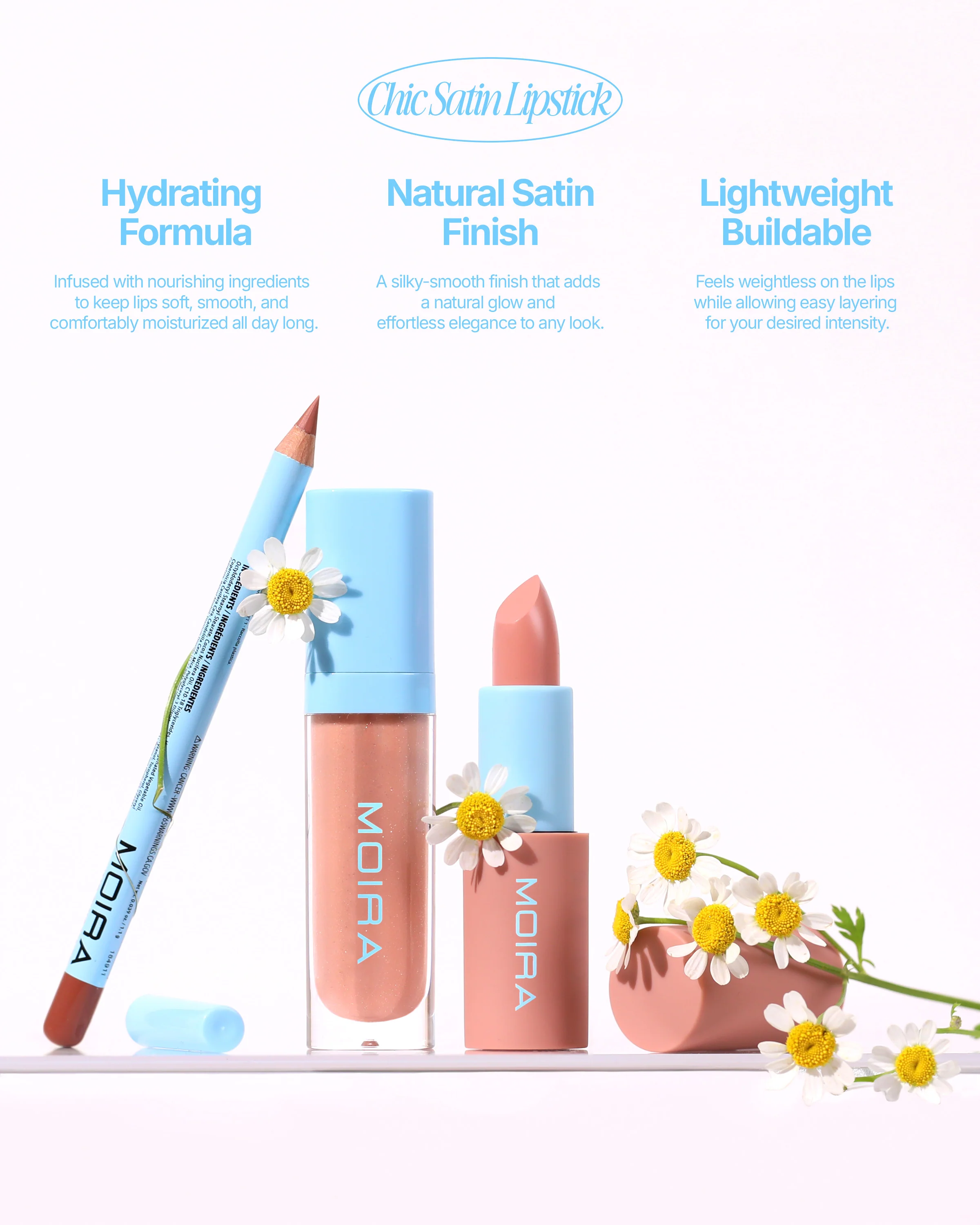 Chic Satin Lipstick (007, Inspire) - Image 4