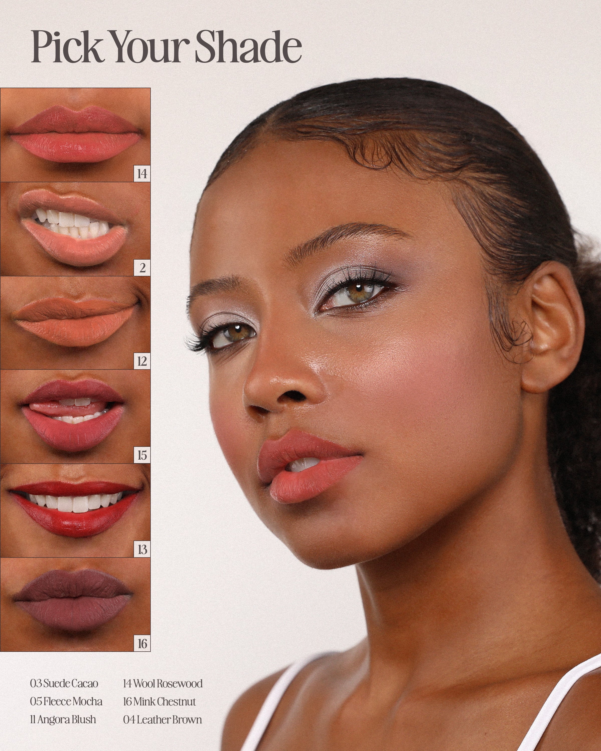 Cushion Kiss Lip Cream (014, Wool Rosewood) - Image 3