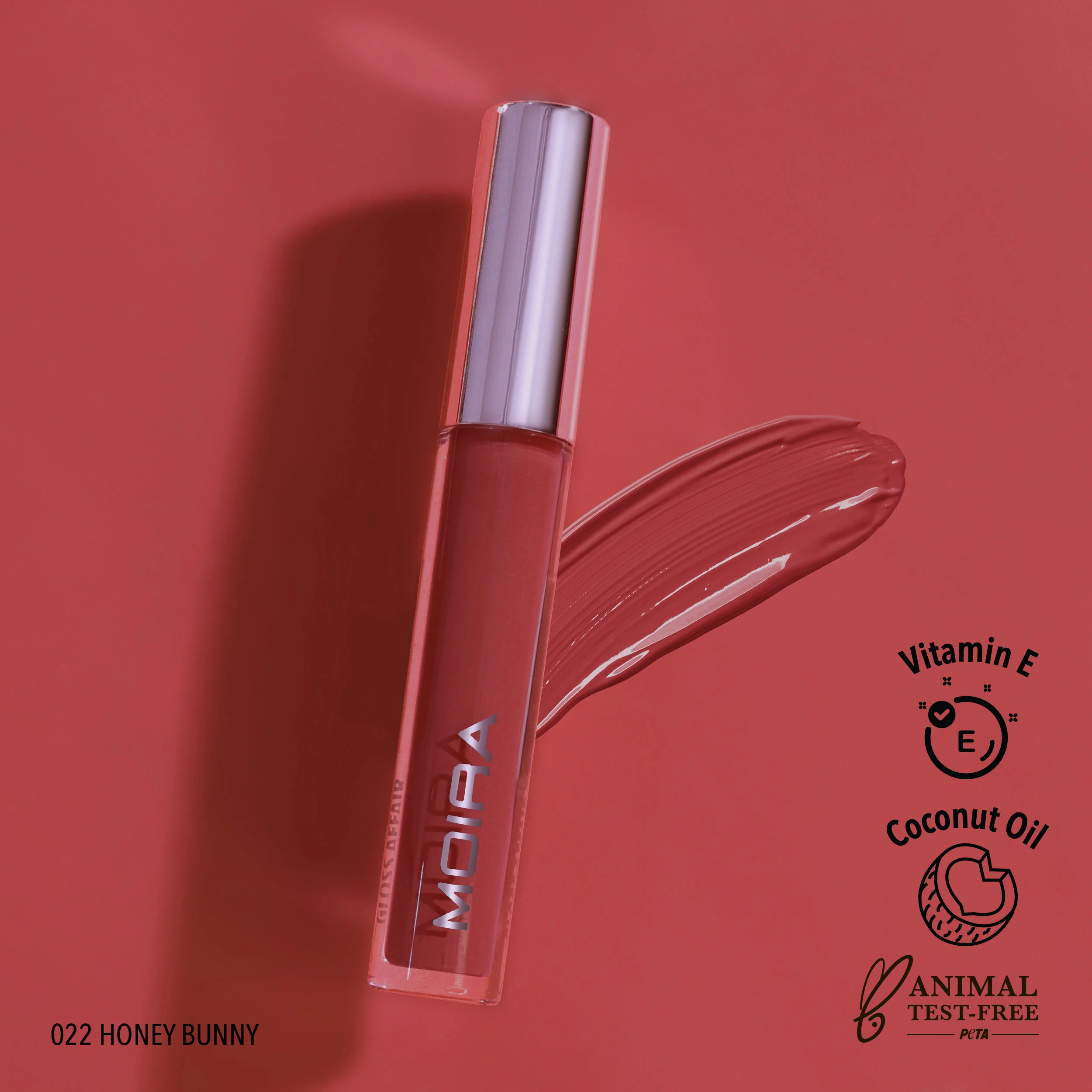 Gloss Affair Lip Gloss (022, Honey Bunny) - Image 8