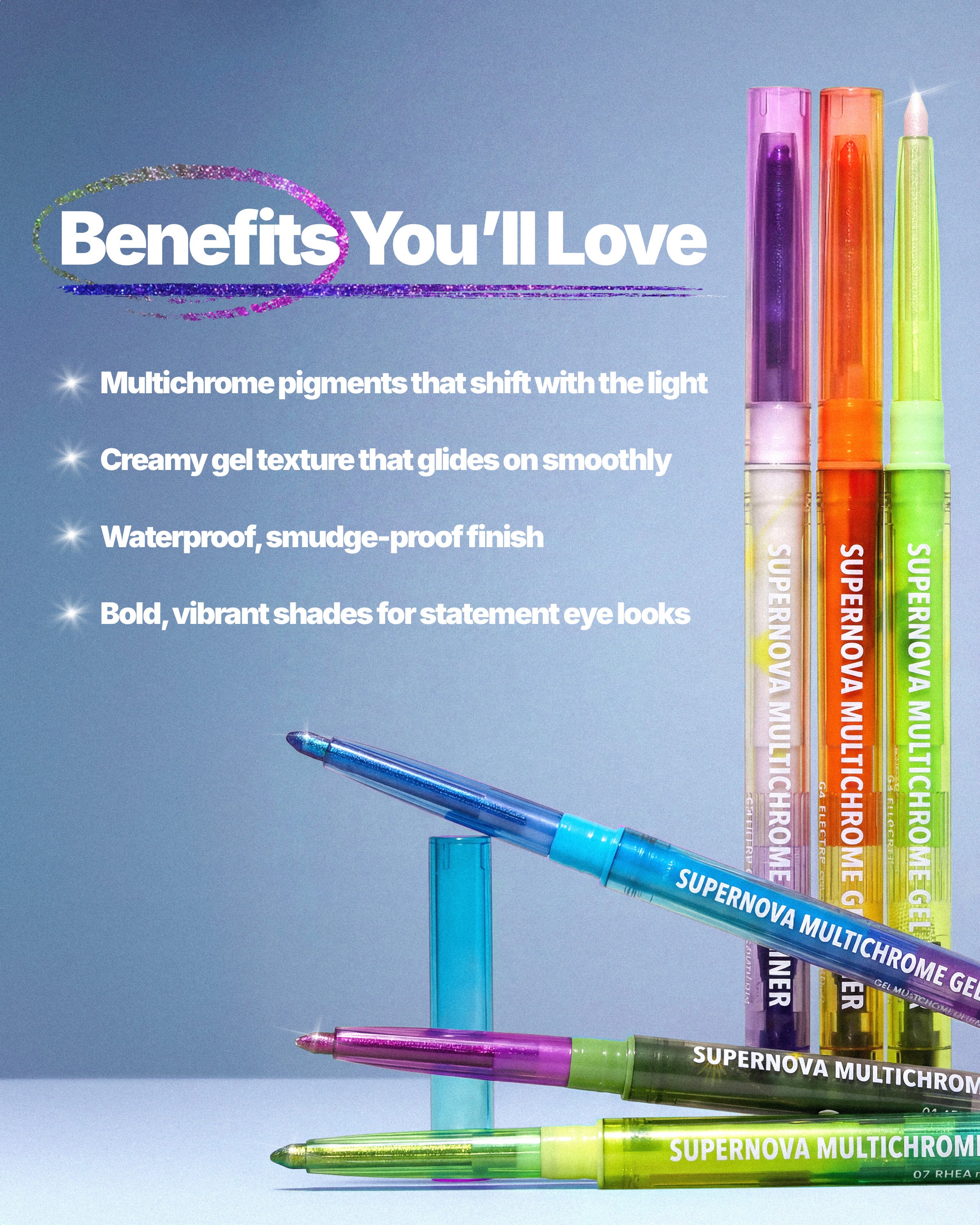 Supernova Multichrome Gel Liner (013, Asteria) - Image 5